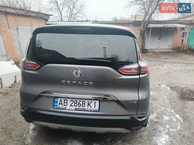 Серый Рено Эспейс, объемом двигателя 1.6 л и пробегом 230 тыс. км за 17400 $, фото 166 на Automoto.ua