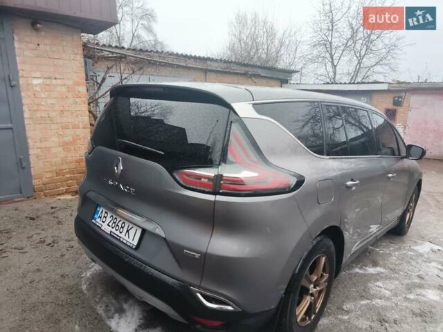 Серый Рено Эспейс, объемом двигателя 1.6 л и пробегом 230 тыс. км за 17400 $, фото 163 на Automoto.ua