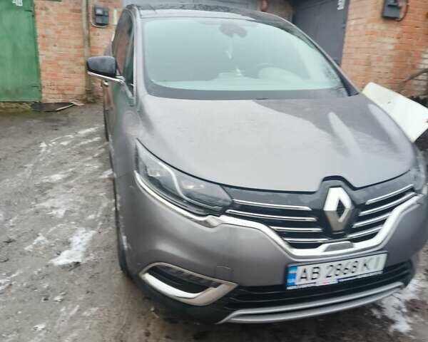 Серый Рено Эспейс, объемом двигателя 1.6 л и пробегом 230 тыс. км за 17400 $, фото 12 на Automoto.ua