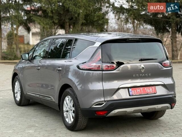 Серый Рено Эспейс, объемом двигателя 1.6 л и пробегом 187 тыс. км за 15999 $, фото 7 на Automoto.ua