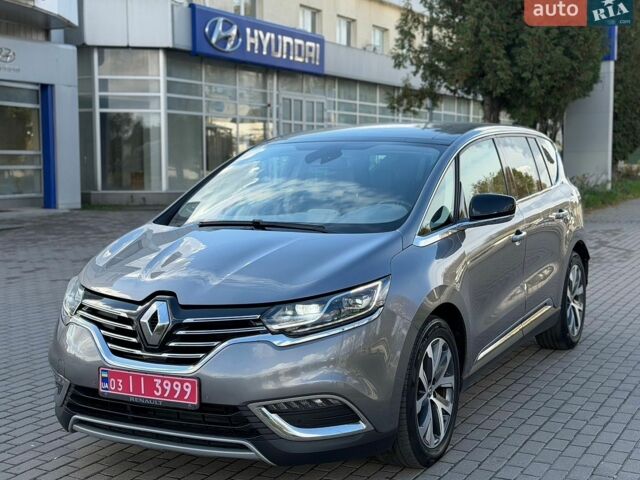 Серый Рено Эспейс, объемом двигателя 1.6 л и пробегом 265 тыс. км за 14550 $, фото 1 на Automoto.ua