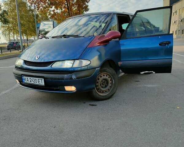 Синий Рено Эспейс, объемом двигателя 2 л и пробегом 305 тыс. км за 3700 $, фото 2 на Automoto.ua