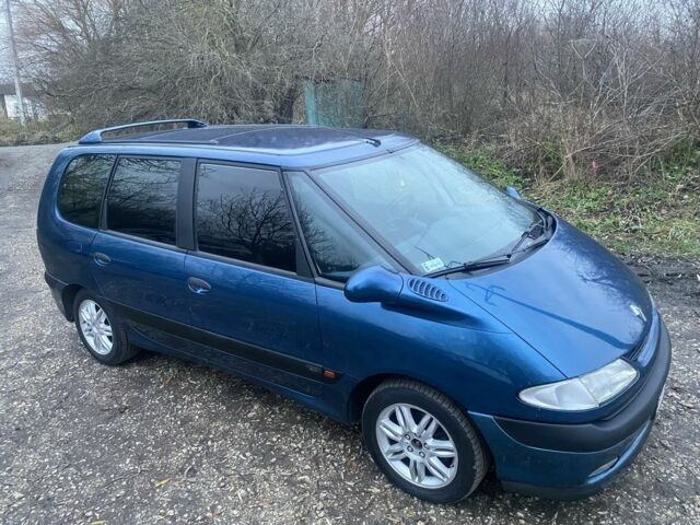 Синий Рено Эспейс, объемом двигателя 2 л и пробегом 318 тыс. км за 3750 $, фото 1 на Automoto.ua