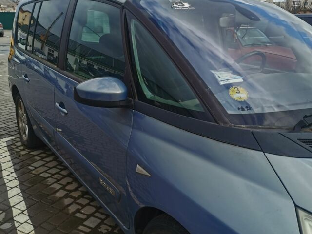 Синий Рено Эспейс, объемом двигателя 3 л и пробегом 160 тыс. км за 4900 $, фото 1 на Automoto.ua