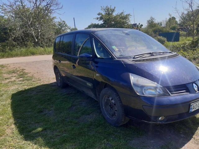 Синій Рено Еспейс, об'ємом двигуна 0 л та пробігом 250 тис. км за 3400 $, фото 2 на Automoto.ua