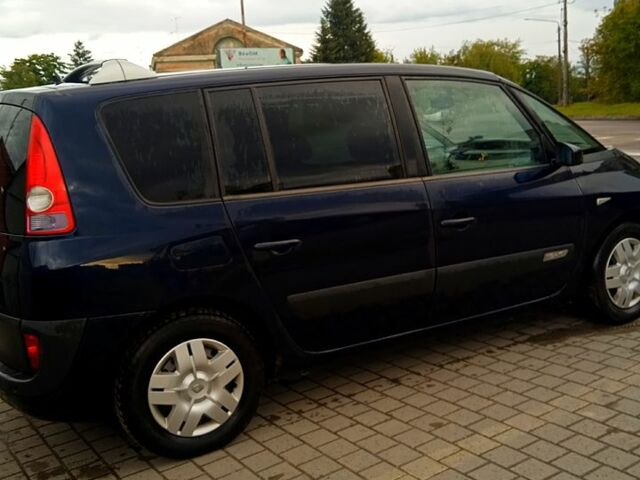 Синий Рено Эспейс, объемом двигателя 1.9 л и пробегом 286 тыс. км за 5000 $, фото 1 на Automoto.ua