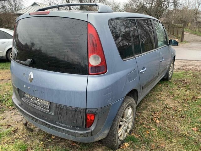 Синий Рено Эспейс, объемом двигателя 0 л и пробегом 295 тыс. км за 2200 $, фото 2 на Automoto.ua