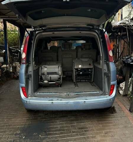 Синий Рено Эспейс, объемом двигателя 3 л и пробегом 200 тыс. км за 1000 $, фото 5 на Automoto.ua