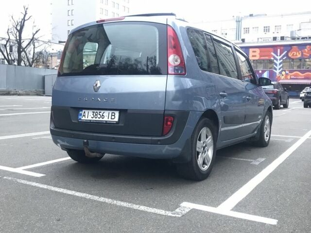 Синій Рено Еспейс, об'ємом двигуна 2.2 л та пробігом 310 тис. км за 4000 $, фото 3 на Automoto.ua