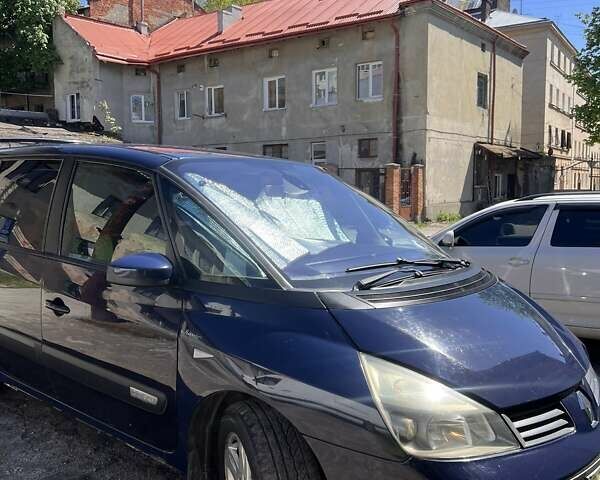 Синий Рено Эспейс, объемом двигателя 2.2 л и пробегом 310 тыс. км за 4700 $, фото 1 на Automoto.ua