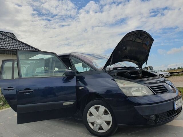 Синій Рено Еспейс, об'ємом двигуна 2 л та пробігом 390 тис. км за 1159 $, фото 2 на Automoto.ua