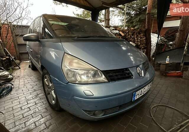 Синий Рено Эспейс, объемом двигателя 3 л и пробегом 200 тыс. км за 1000 $, фото 8 на Automoto.ua