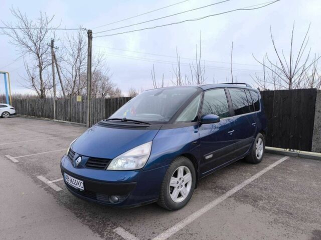 Синий Рено Эспейс, объемом двигателя 2.2 л и пробегом 210 тыс. км за 5850 $, фото 2 на Automoto.ua