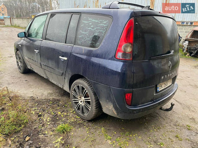 Синій Рено Еспейс, об'ємом двигуна 2.19 л та пробігом 354 тис. км за 2999 $, фото 3 на Automoto.ua