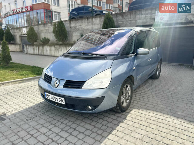 Рено Эспейс 2006 в Тернополе на Automoto.ua Синий Рено Эспейс, объемом двигателя 2.19 л и пробегом 350 тыс. км за 3300 $, фото 5 на Automoto.ua