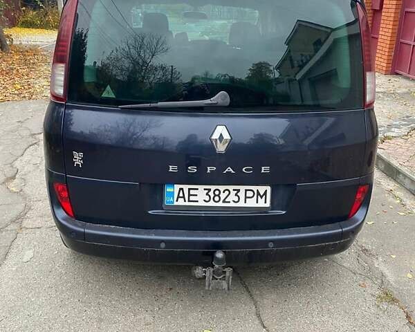 Синій Рено Еспейс, об'ємом двигуна 2 л та пробігом 261 тис. км за 6500 $, фото 3 на Automoto.ua