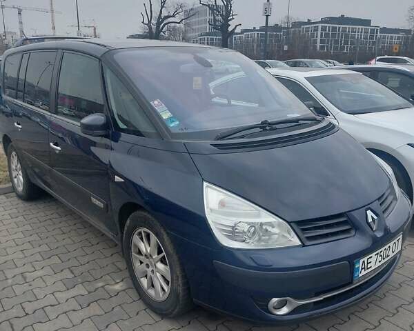Синій Рено Еспейс, об'ємом двигуна 2 л та пробігом 213 тис. км за 6200 $, фото 1 на Automoto.ua