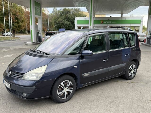 Синій Рено Еспейс, об'ємом двигуна 1.9 л та пробігом 280 тис. км за 2400 $, фото 1 на Automoto.ua