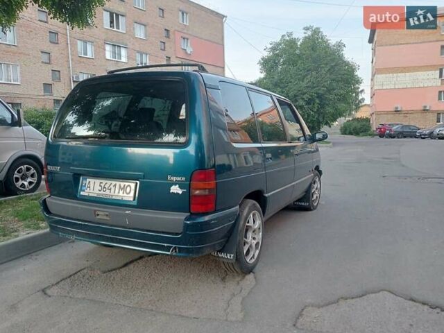 Зеленый Рено Эспейс, объемом двигателя 2.07 л и пробегом 315 тыс. км за 3500 $, фото 11 на Automoto.ua
