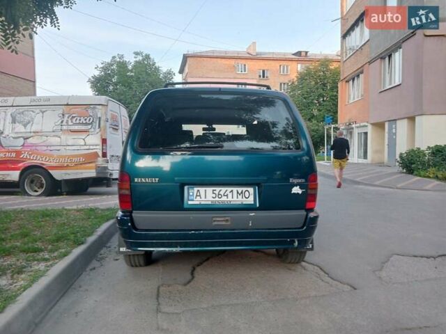 Зеленый Рено Эспейс, объемом двигателя 2.07 л и пробегом 315 тыс. км за 3500 $, фото 4 на Automoto.ua