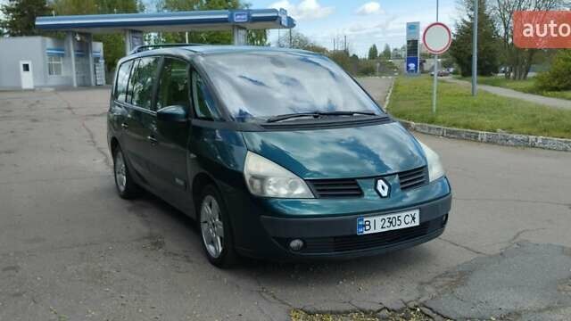 Зелений Рено Еспейс, об'ємом двигуна 1.9 л та пробігом 250 тис. км за 3999 $, фото 10 на Automoto.ua