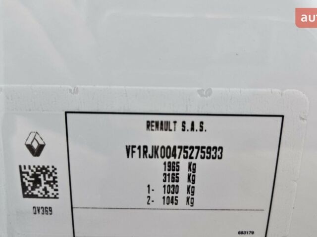 Рено Експрес, об'ємом двигуна 1.46 л та пробігом 0 тис. км за 23515 $, фото 27 на Automoto.ua