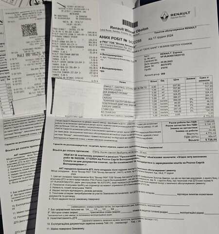 Синий Рено Экспресс, объемом двигателя 1.46 л и пробегом 39 тыс. км за 20900 $, фото 57 на Automoto.ua