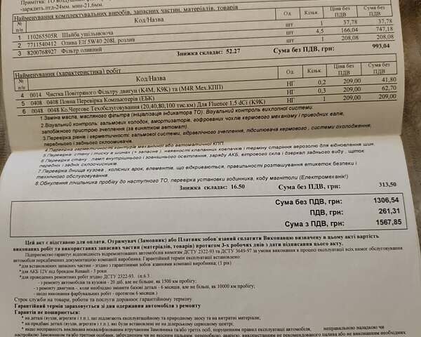 Бежевый Рено Флюенс, объемом двигателя 1.46 л и пробегом 126 тыс. км за 9499 $, фото 197 на Automoto.ua