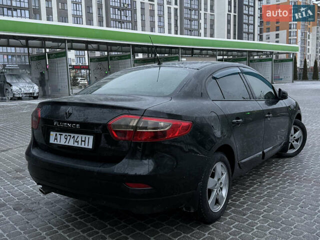Черный Рено Флюенс, объемом двигателя 2 л и пробегом 204 тыс. км за 6800 $, фото 1 на Automoto.ua