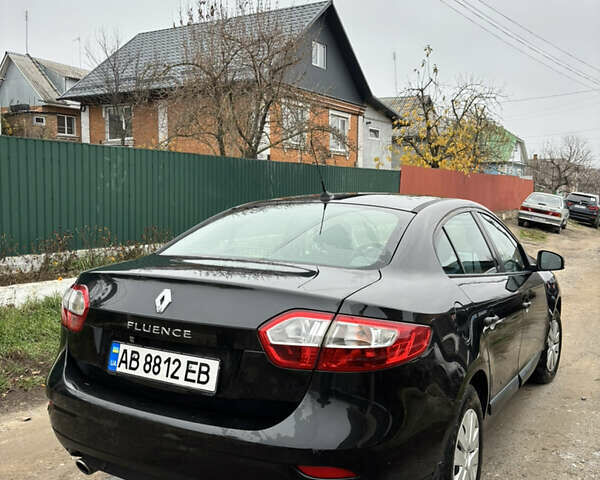 Черный Рено Флюенс, объемом двигателя 1.6 л и пробегом 195 тыс. км за 6800 $, фото 5 на Automoto.ua