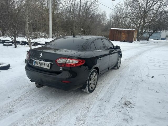 Черный Рено Флюенс, объемом двигателя 1.5 л и пробегом 344 тыс. км за 5950 $, фото 2 на Automoto.ua