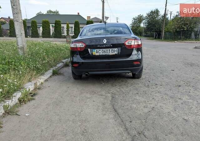 Черный Рено Флюенс, объемом двигателя 1.5 л и пробегом 176 тыс. км за 6900 $, фото 5 на Automoto.ua