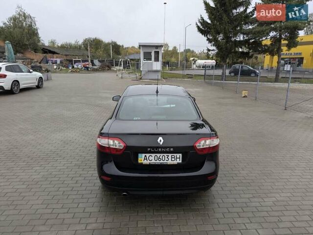 Рено Флюенс 2012 в Иваничи на Automoto.ua Черный Рено Флюенс, объемом двигателя 1.5 л и пробегом 176 тыс. км за 6899 $, фото 4 на Automoto.ua