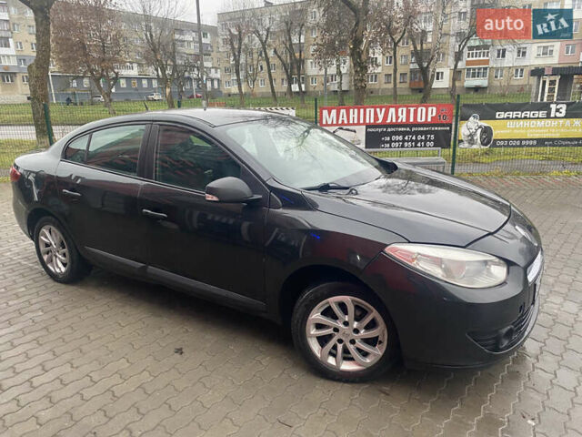 Черный Рено Флюенс, объемом двигателя 1.6 л и пробегом 335 тыс. км за 3650 $, фото 3 на Automoto.ua