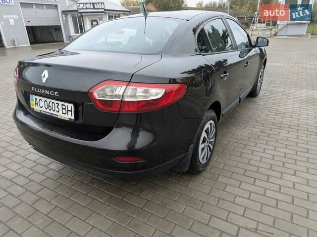Рено Флюенс 2012 в Иваничи на Automoto.ua Черный Рено Флюенс, объемом двигателя 1.5 л и пробегом 176 тыс. км за 6899 $, фото 12 на Automoto.ua