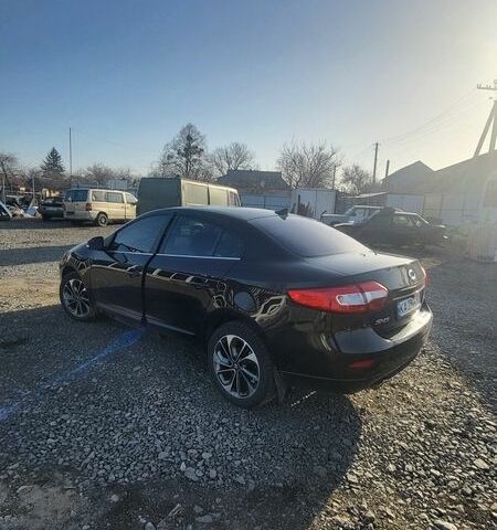 Черный Рено Флюенс, объемом двигателя 1.6 л и пробегом 190 тыс. км за 9850 $, фото 1 на Automoto.ua