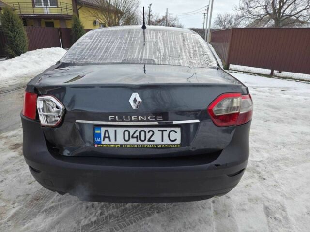 Серый Рено Флюенс, объемом двигателя 1.5 л и пробегом 230 тыс. км за 3800 $, фото 8 на Automoto.ua