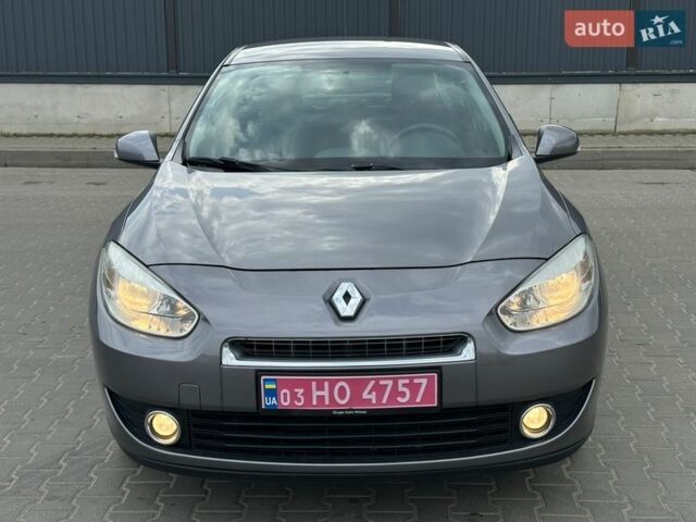 Сірий Рено Флюенс, об'ємом двигуна 1.6 л та пробігом 217 тис. км за 6550 $, фото 4 на Automoto.ua