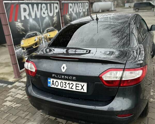 Серый Рено Флюенс, объемом двигателя 1.6 л и пробегом 346 тыс. км за 6000 $, фото 12 на Automoto.ua