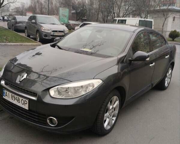 Серый Рено Флюенс, объемом двигателя 1.5 л и пробегом 176 тыс. км за 8200 $, фото 4 на Automoto.ua