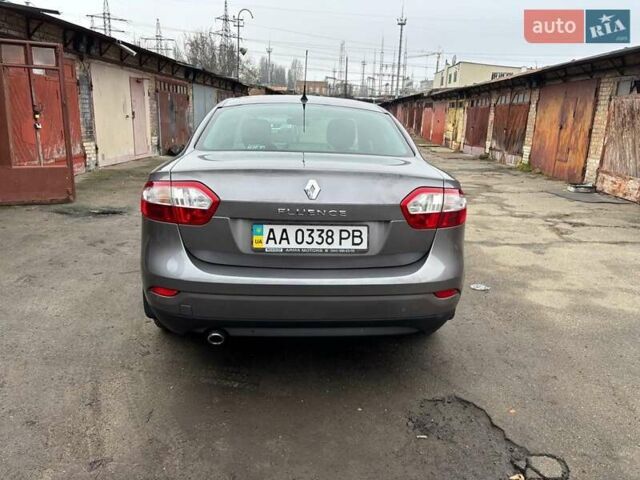Серый Рено Флюенс, объемом двигателя 1.6 л и пробегом 109 тыс. км за 8499 $, фото 9 на Automoto.ua