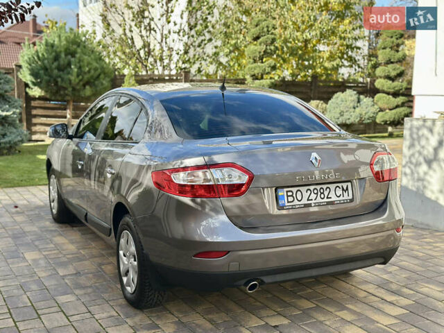 Серый Рено Флюенс, объемом двигателя 1.5 л и пробегом 95 тыс. км за 8750 $, фото 13 на Automoto.ua