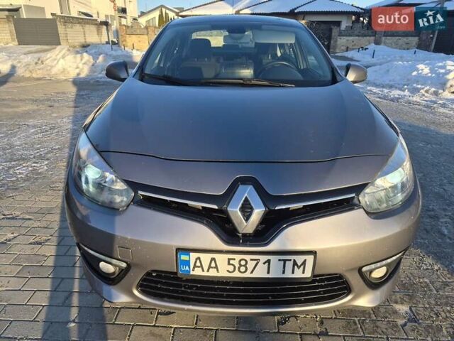 Сірий Рено Флюенс, об'ємом двигуна 1.46 л та пробігом 265 тис. км за 7399 $, фото 4 на Automoto.ua