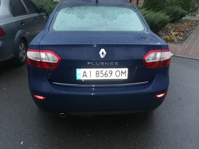 Синий Рено Флюенс, объемом двигателя 1.6 л и пробегом 262 тыс. км за 6000 $, фото 1 на Automoto.ua