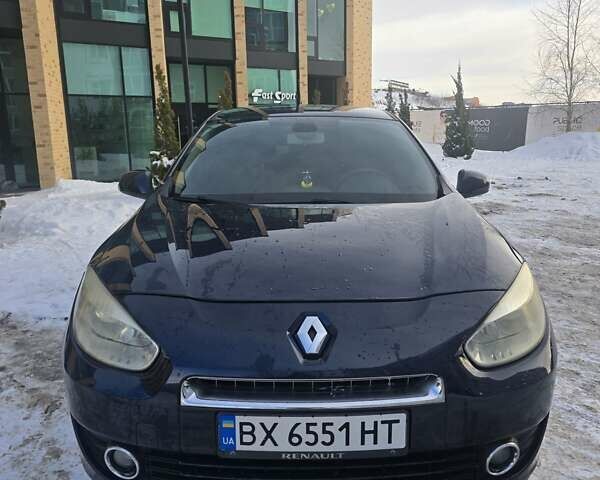 Синий Рено Флюенс, объемом двигателя 1.6 л и пробегом 129 тыс. км за 6300 $, фото 4 на Automoto.ua