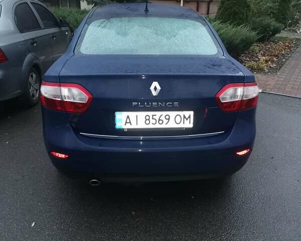 Синий Рено Флюенс, объемом двигателя 1.6 л и пробегом 262 тыс. км за 6000 $, фото 9 на Automoto.ua