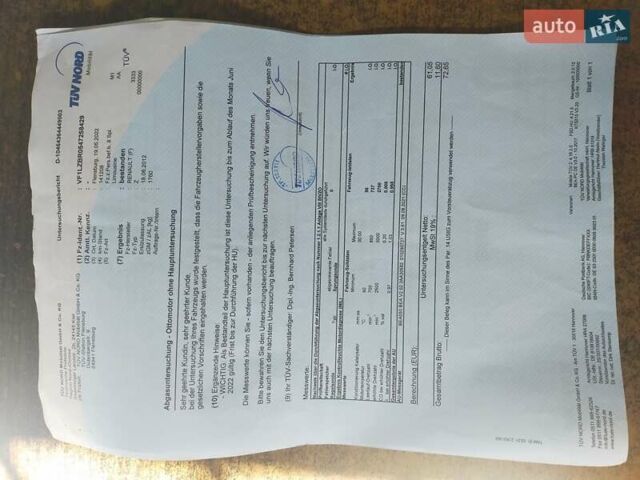 Синий Рено Флюенс, объемом двигателя 1.6 л и пробегом 164 тыс. км за 7300 $, фото 15 на Automoto.ua