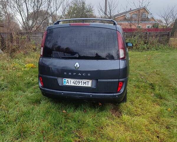 Рено Гранд Эспейс 2010 в Иванкове на Automoto.ua Серый Рено Гранд Эспейс, объемом двигателя 2 л и пробегом 356 тыс. км за 7600 $, фото 6 на Automoto.ua