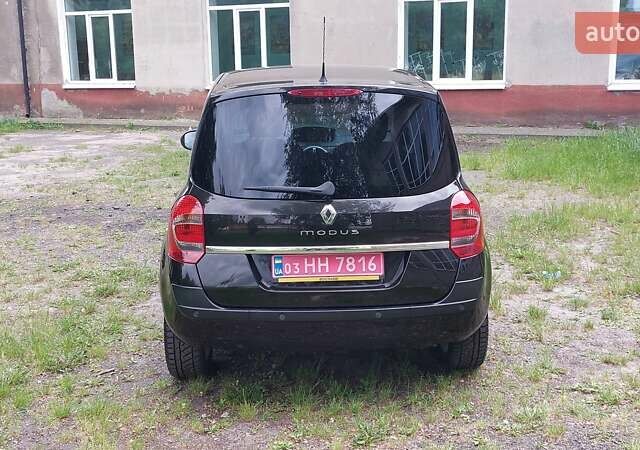 Чорний Рено Grand Modus, об'ємом двигуна 1.6 л та пробігом 212 тис. км за 6450 $, фото 9 на Automoto.ua