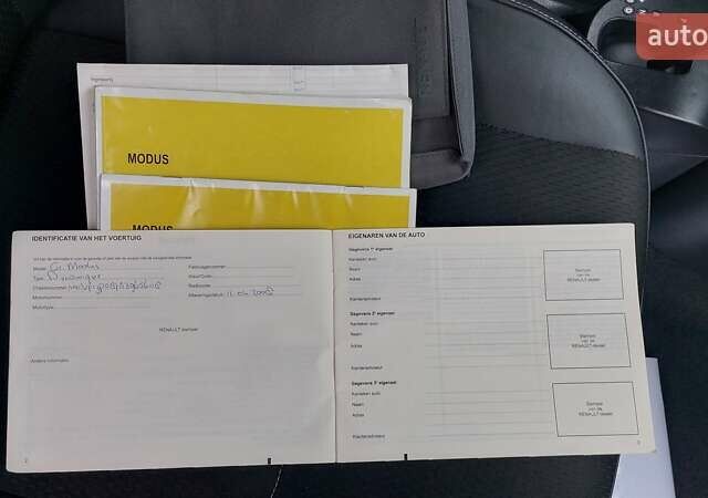 Чорний Рено Grand Modus, об'ємом двигуна 1.6 л та пробігом 212 тис. км за 6450 $, фото 47 на Automoto.ua